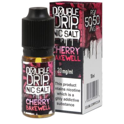 Double Drip Cherry Bakewell 10/20mg Nic Salt