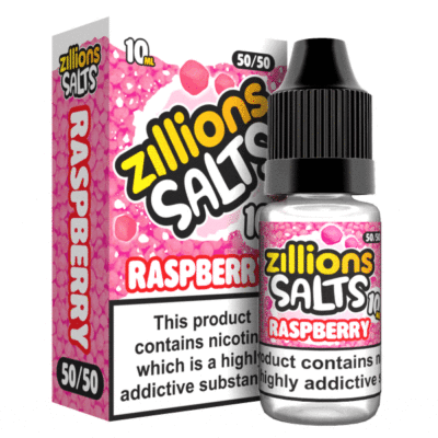 Zillions Salts Raspberry 10mg 20mg Nic Salts