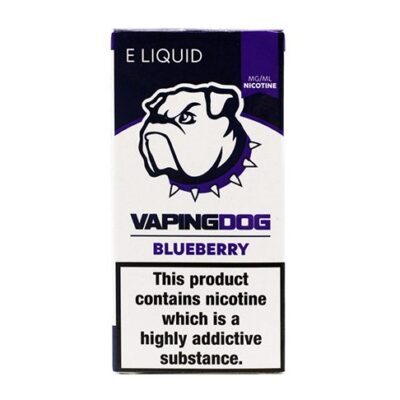 Vaping Dog Blueberry Traditional 10ml E-liquid