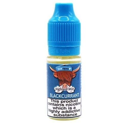 Highland Mist Blackcurrant 0mg 3mg 6mg 12mg*