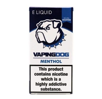 Vaping Dog Menthol 0mg 3mg 6mg 12mg 18mg*