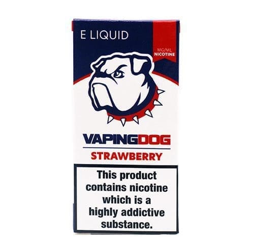 Strawberry-1.jpg Vaping Dog Strawberry 0mg 3mg 6mg 12mg 18mg