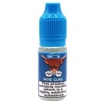 Highland Mist Wine Gums 0mg 3mg 6mg 12mg 18mg*