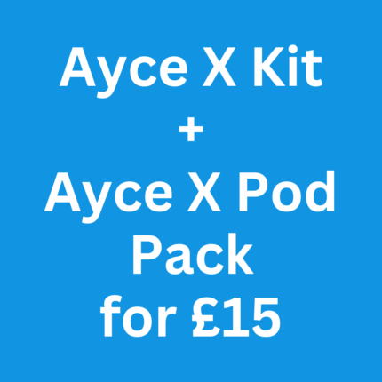 ayce-x-kit-pod-pack-15 Ayce X Kit and pod pack for £15